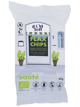 Gluténmenten sült lenmag chips BIO 45 g - GOOD STUFF